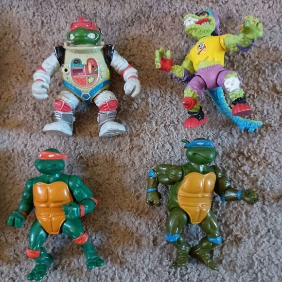 TMNT 8 Action Figure Toy Lot PRE-OWNED - Picture 4 of 5